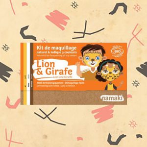 Kit de maquillage lion et Girafe