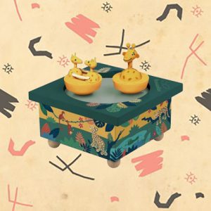 Boite à musique Girafes magnétiques par Trousselier.